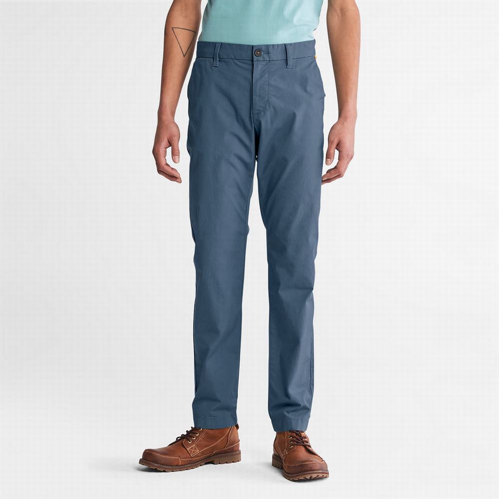 Pánské Kalhoty Timberland Sargent Lake Stretch Chinos Blankyt | TI82453-730