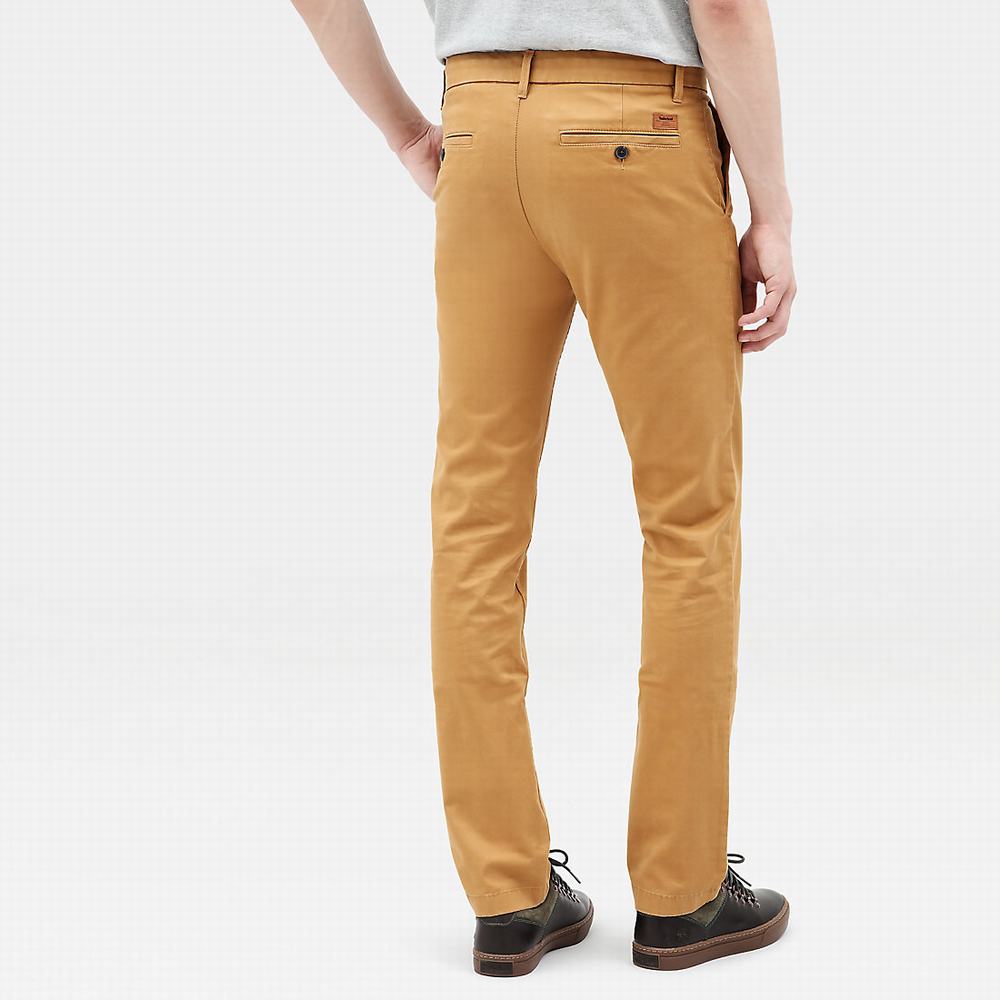 Pánské Kalhoty Timberland Sargent Lake Slim-Fit Chinos Žluté | TI89045-971