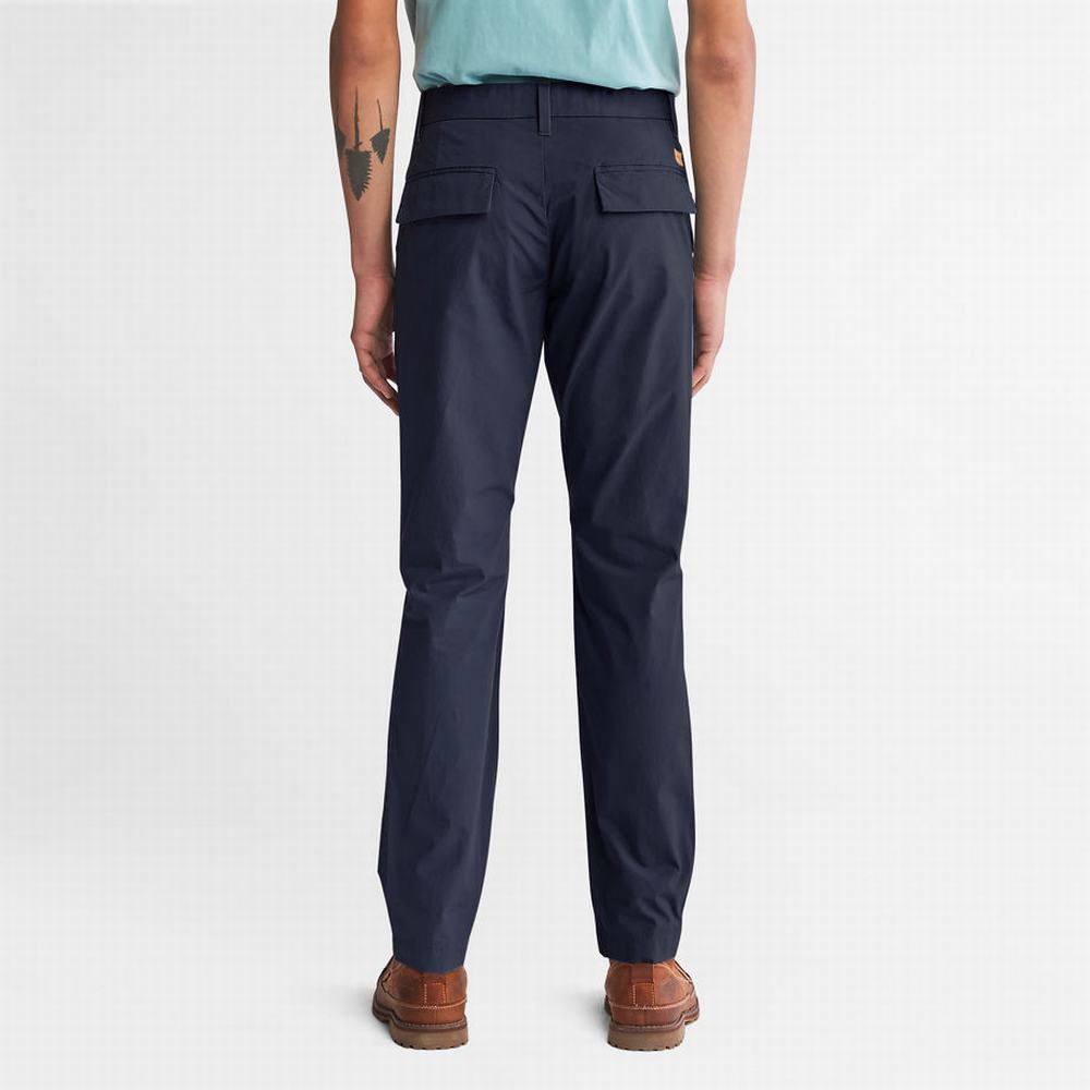 Pánské Kalhoty Timberland Sargent Lake Stretch Chinos Tmavě Blankyt | TI95736-427