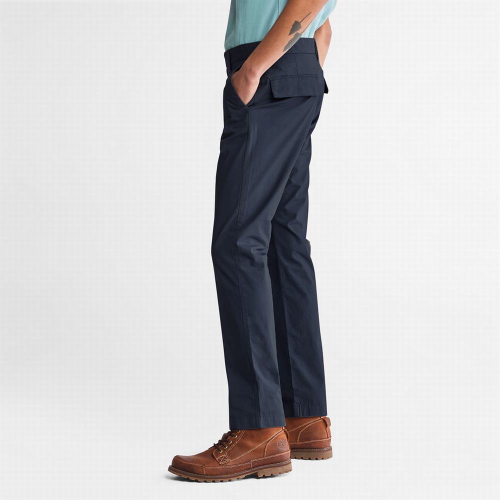 Pánské Kalhoty Timberland Sargent Lake Stretch Chinos Tmavě Blankyt | TI95736-427
