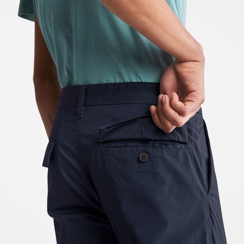 Pánské Kalhoty Timberland Sargent Lake Stretch Chinos Tmavě Blankyt | TI95736-427