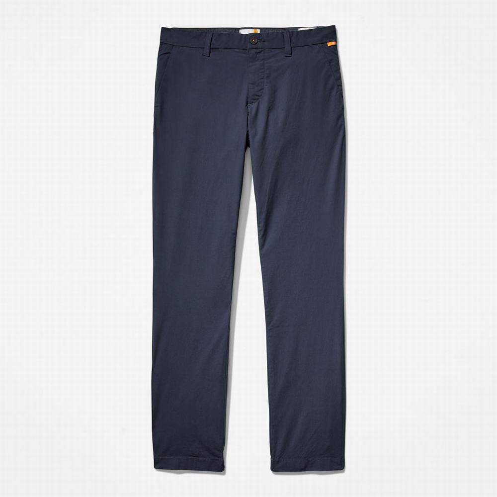 Pánské Kalhoty Timberland Sargent Lake Stretch Chinos Tmavě Blankyt | TI95736-427