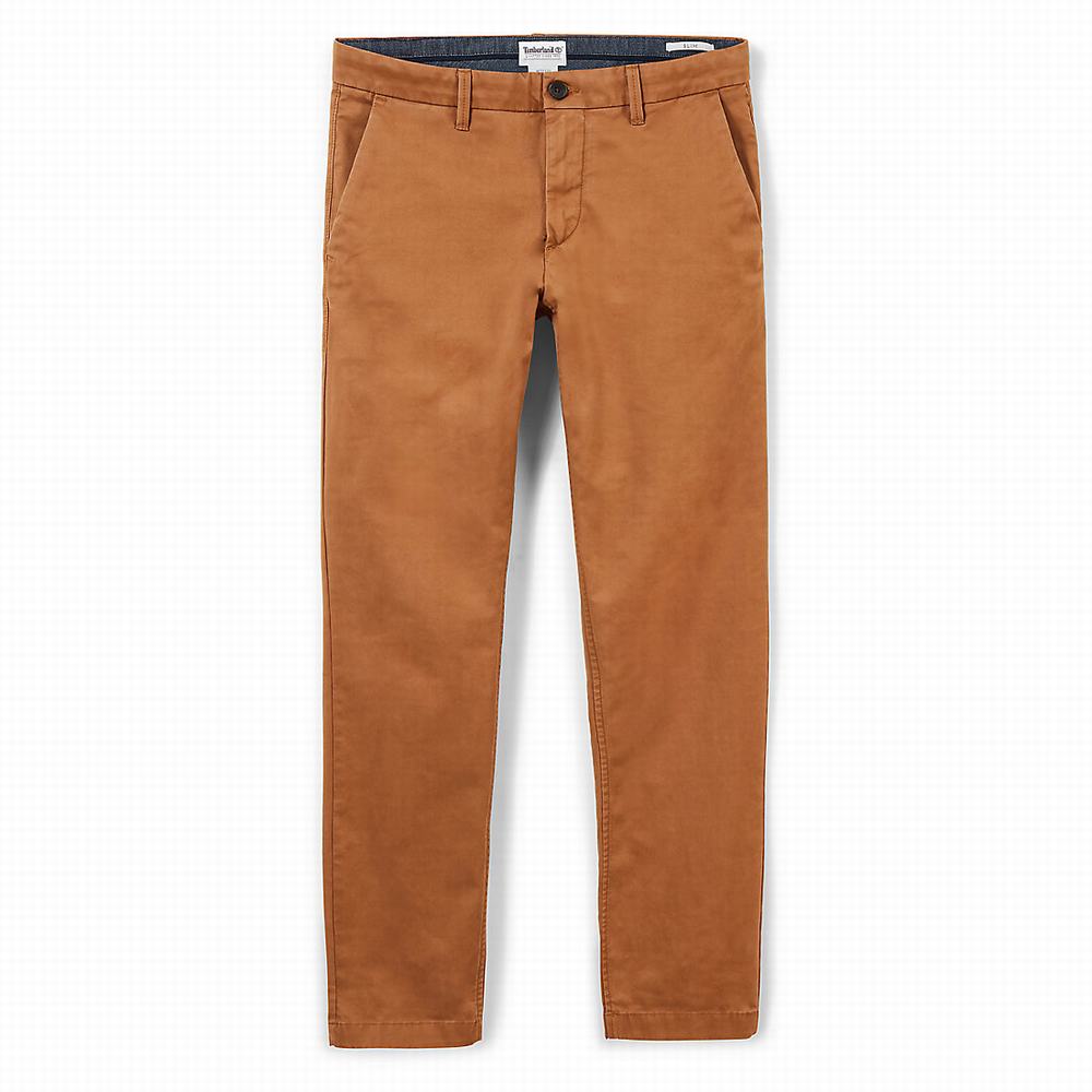 Pánské Kalhoty Timberland Sargent Lake Twill Chinos Hnědé | TI10539-379
