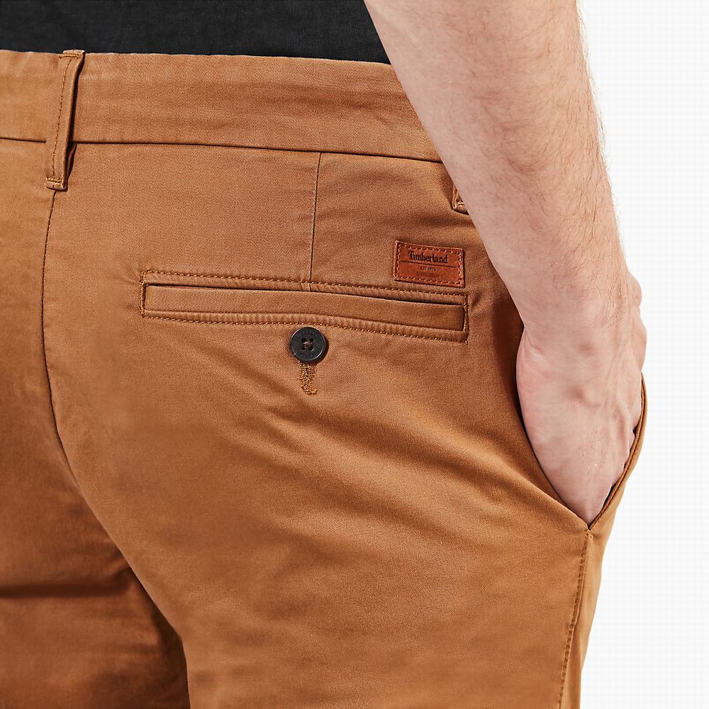 Pánské Kalhoty Timberland Sargent Lake Twill Chinos Hnědé | TI10539-379