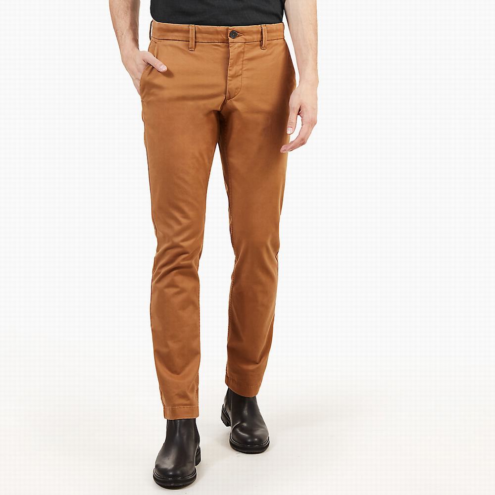 Pánské Kalhoty Timberland Sargent Lake Twill Chinos Hnědé | TI10539-379