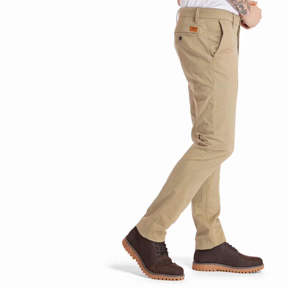Pánské Kalhoty Timberland Sargent Lake Twill Chinos Béžový | TI49678-387