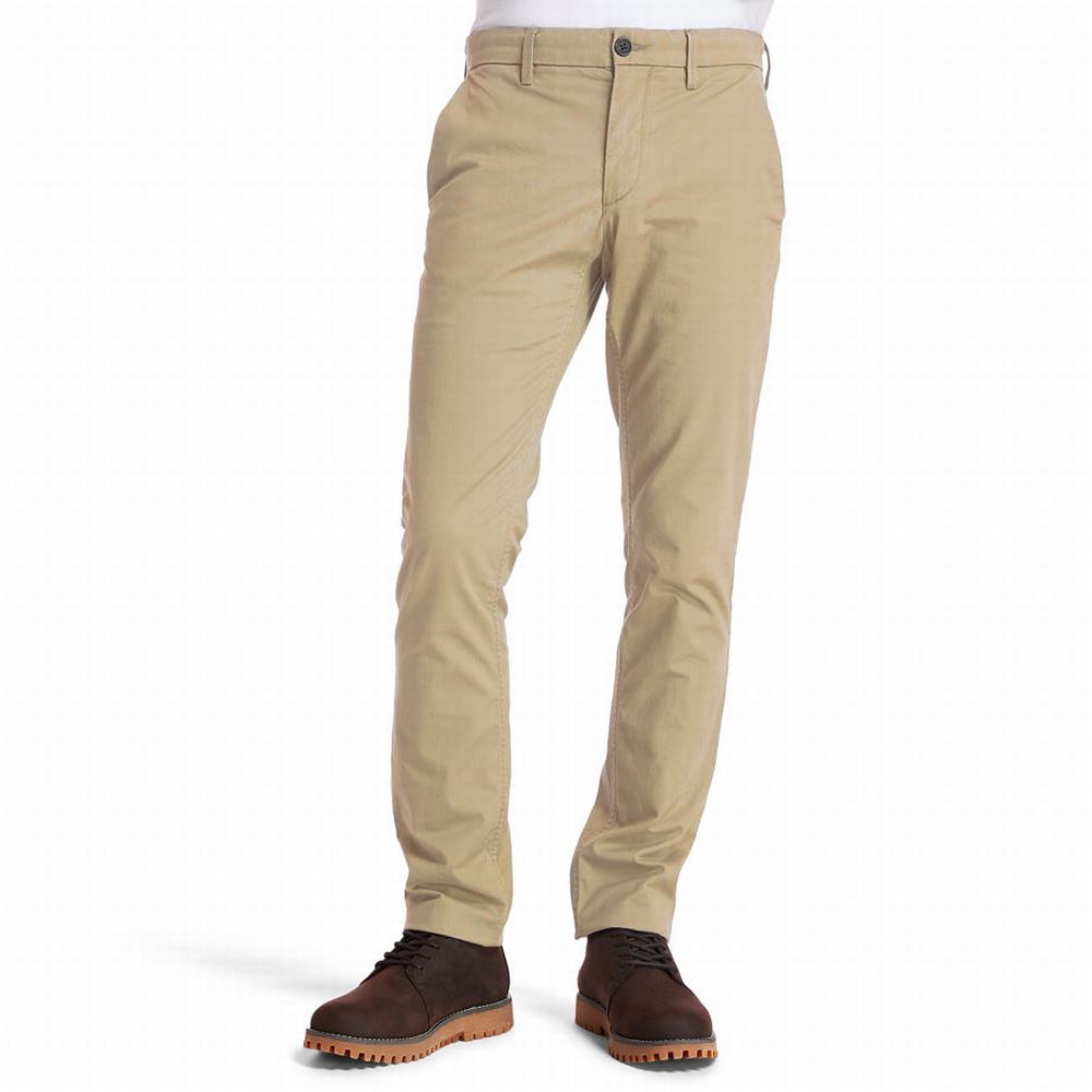 Pánské Kalhoty Timberland Sargent Lake Twill Chinos Béžový | TI49678-387