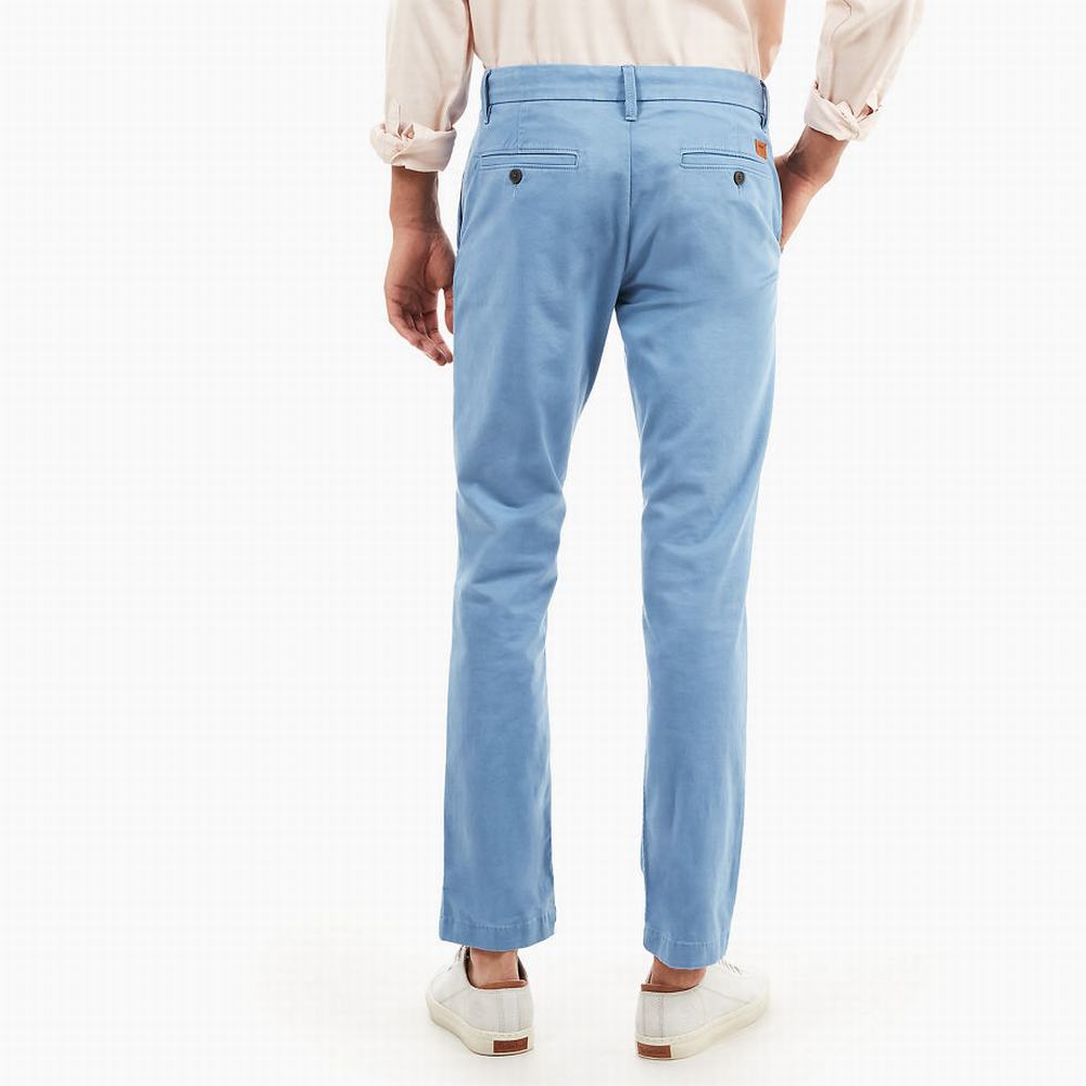 Pánské Kalhoty Timberland Sargent Lake Twill Chinos Světle Blankyt | TI52837-034
