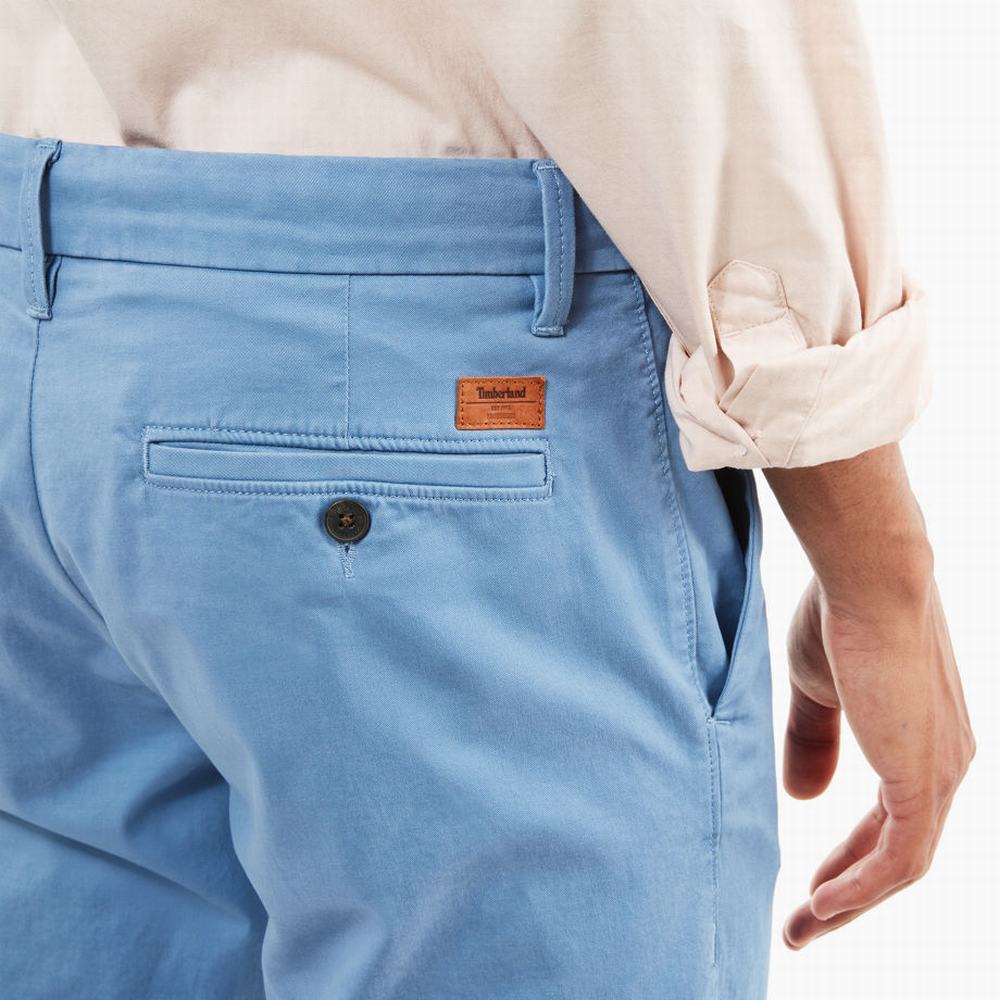 Pánské Kalhoty Timberland Sargent Lake Twill Chinos Světle Blankyt | TI52837-034