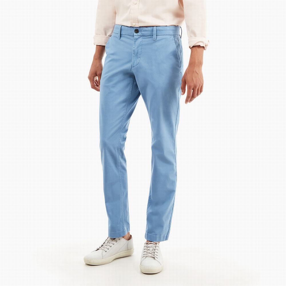 Pánské Kalhoty Timberland Sargent Lake Twill Chinos Světle Blankyt | TI52837-034