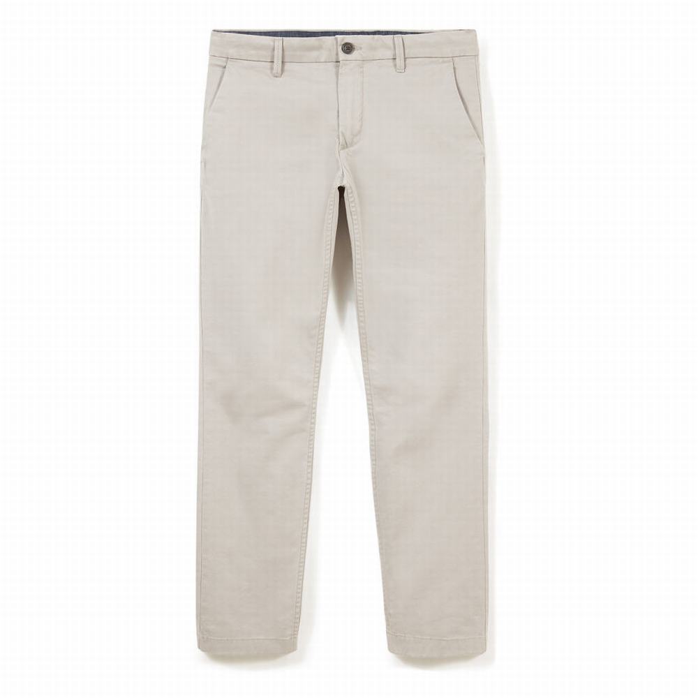 Pánské Kalhoty Timberland Sargent Lake Twill Chinos Světle Šedé | TI78124-105