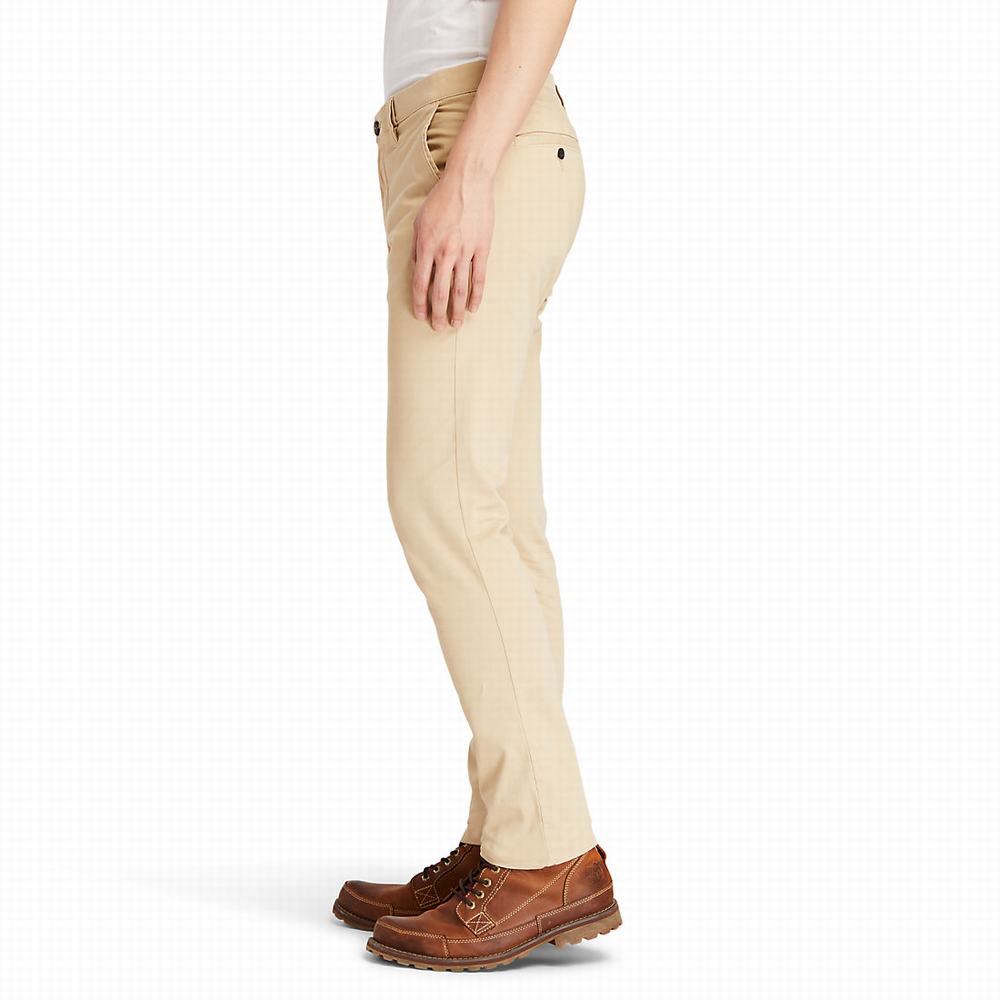 Pánské Kalhoty Timberland Sargent Lake Ultrastretch Chinos Béžový | TI23514-842