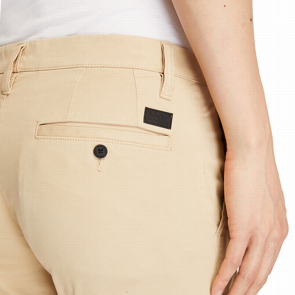 Pánské Kalhoty Timberland Sargent Lake Ultrastretch Chinos Béžový | TI23514-842