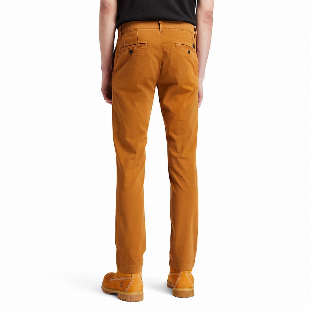 Pánské Kalhoty Timberland Sargent Lake Ultrastretch Chinos Hnědé | TI78539-213