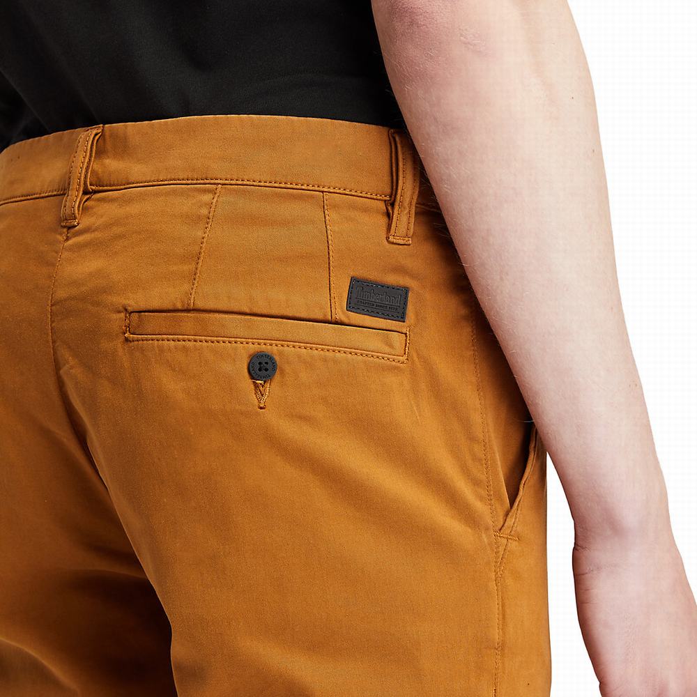 Pánské Kalhoty Timberland Sargent Lake Ultrastretch Chinos Hnědé | TI78539-213