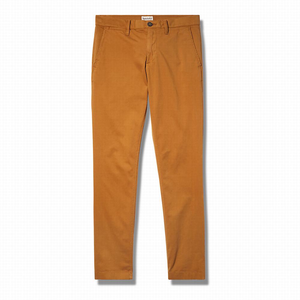 Pánské Kalhoty Timberland Sargent Lake Ultrastretch Chinos Hnědé | TI78539-213