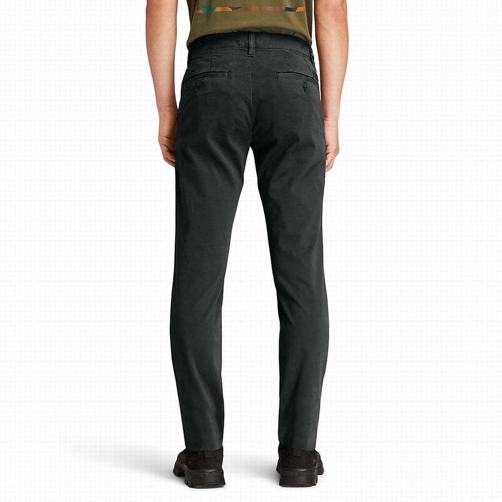 Pánské Kalhoty Timberland Sargent Lake Ultrastretch Chinos Černé | TI86275-186