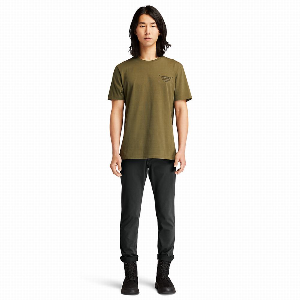 Pánské Kalhoty Timberland Sargent Lake Ultrastretch Chinos Černé | TI86275-186