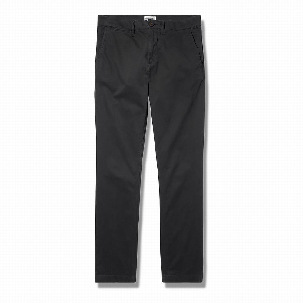 Pánské Kalhoty Timberland Sargent Lake Ultrastretch Chinos Černé | TI86275-186