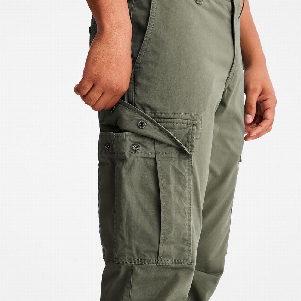 Pánské Kalhoty Timberland Squam Lake Cargo Zelene | TI24173-473