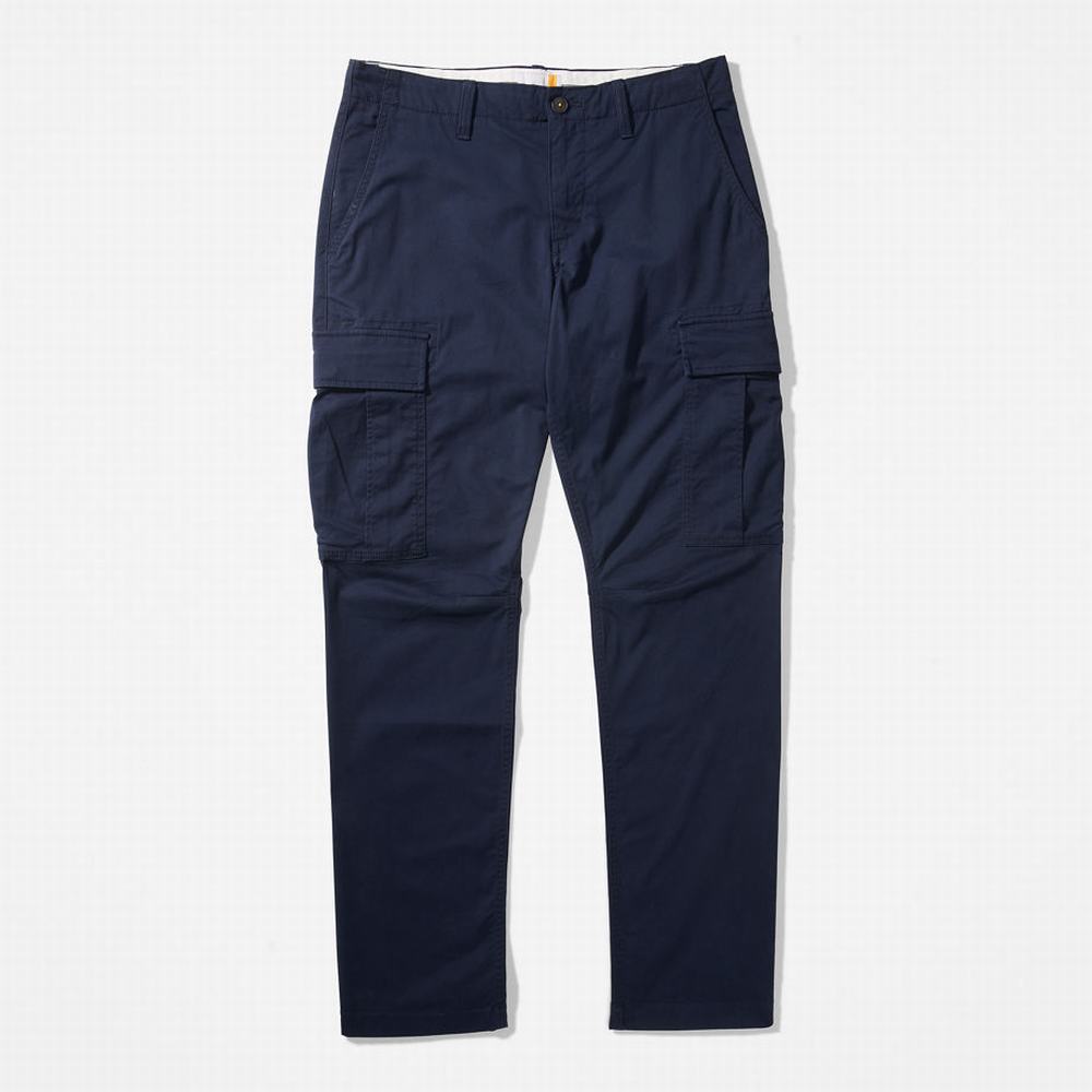 Pánské Kalhoty Timberland Squam Lake Cargo Tmavě Blankyt | TI32850-094