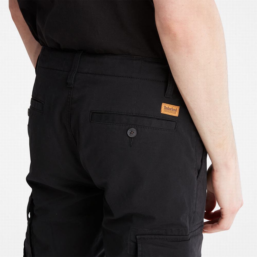 Pánské Kalhoty Timberland Squam Lake Cargo Černé | TI62790-864
