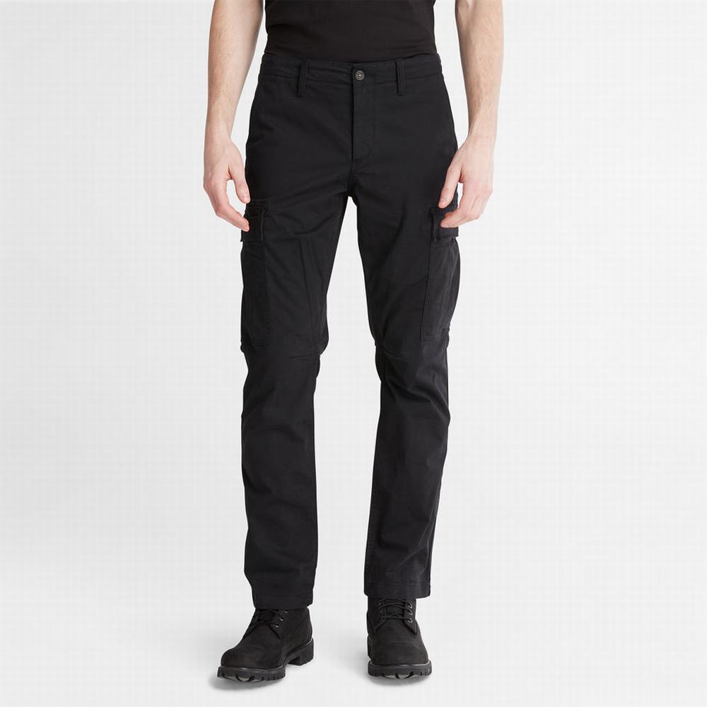Pánské Kalhoty Timberland Squam Lake Cargo Černé | TI62790-864