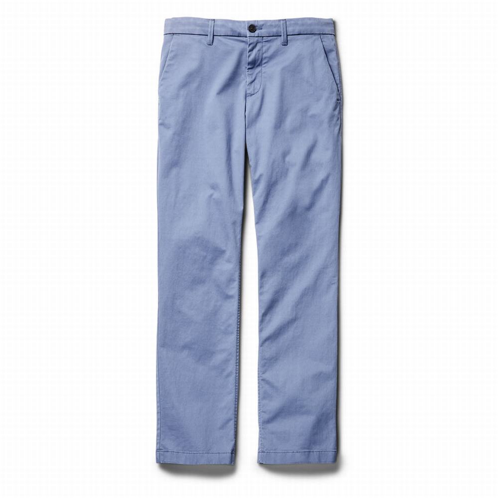 Pánské Kalhoty Timberland Squam Lake Chinos Blankyt | TI06257-023