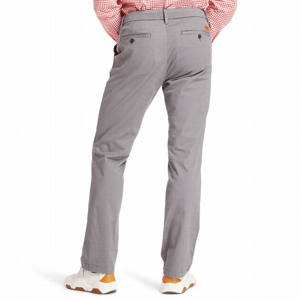 Pánské Kalhoty Timberland Squam Lake Chinos Šedé | TI50876-562