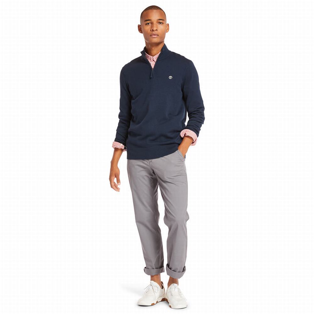 Pánské Kalhoty Timberland Squam Lake Chinos Šedé | TI50876-562