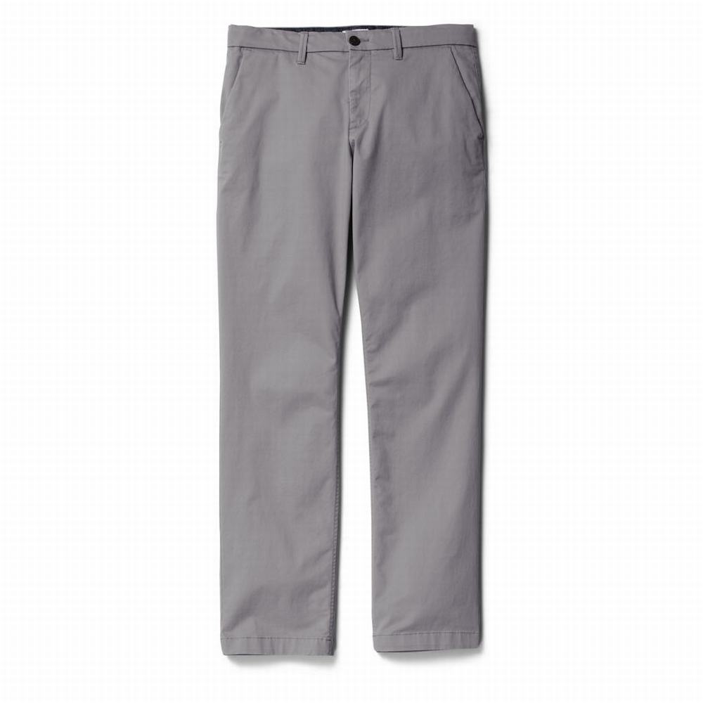 Pánské Kalhoty Timberland Squam Lake Chinos Šedé | TI50876-562
