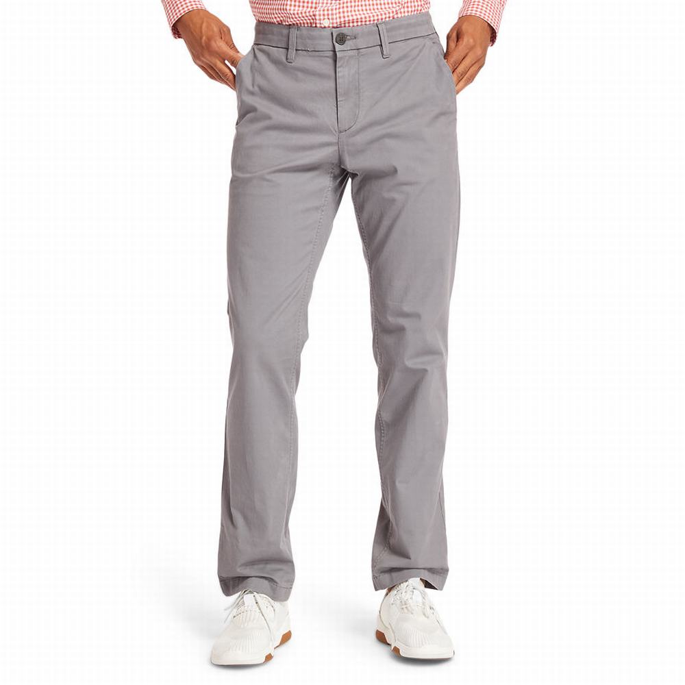 Pánské Kalhoty Timberland Squam Lake Chinos Šedé | TI50876-562