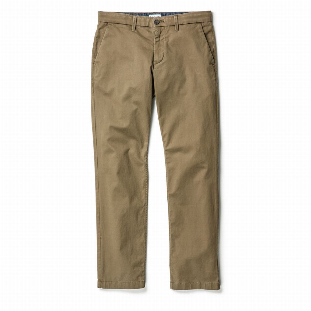 Pánské Kalhoty Timberland Squam Lake Twill Chinos Zelene | TI35107-073