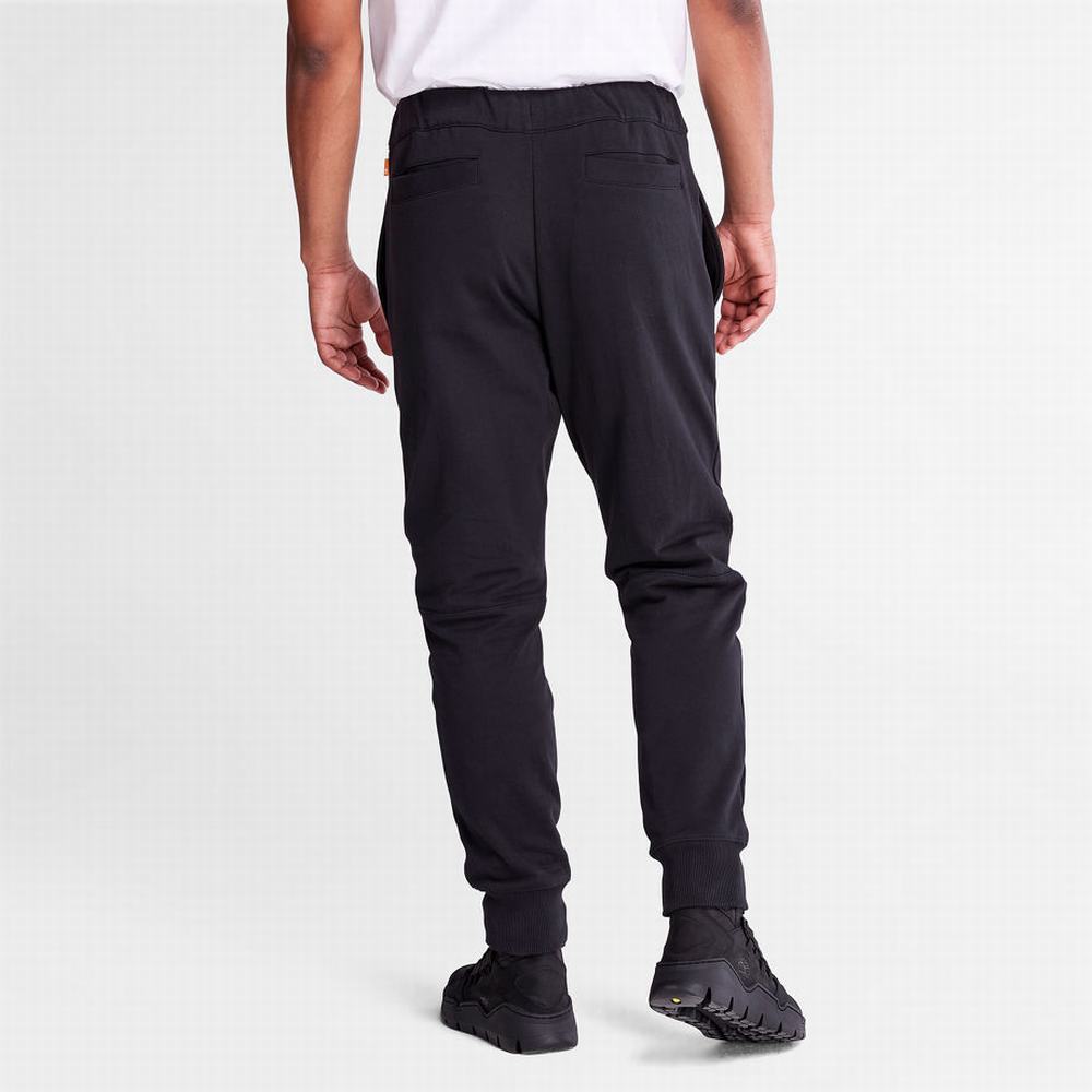 Pánské Kalhoty Timberland Tonal Knee Tracksuit Bottoms Černé | TI26197-417