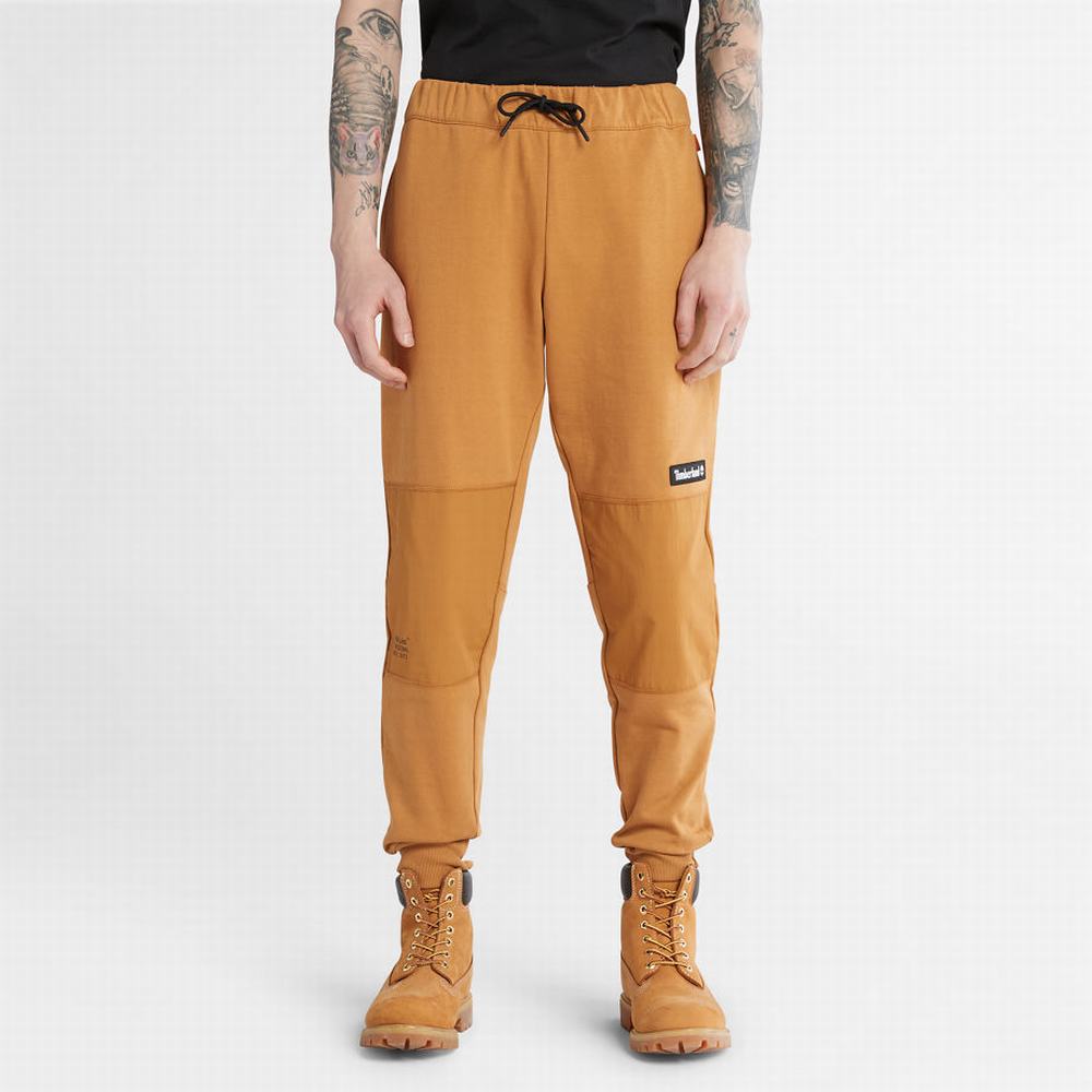 Pánské Kalhoty Timberland Tonal Knee Tracksuit Bottoms Světle Hnědé | TI75160-926