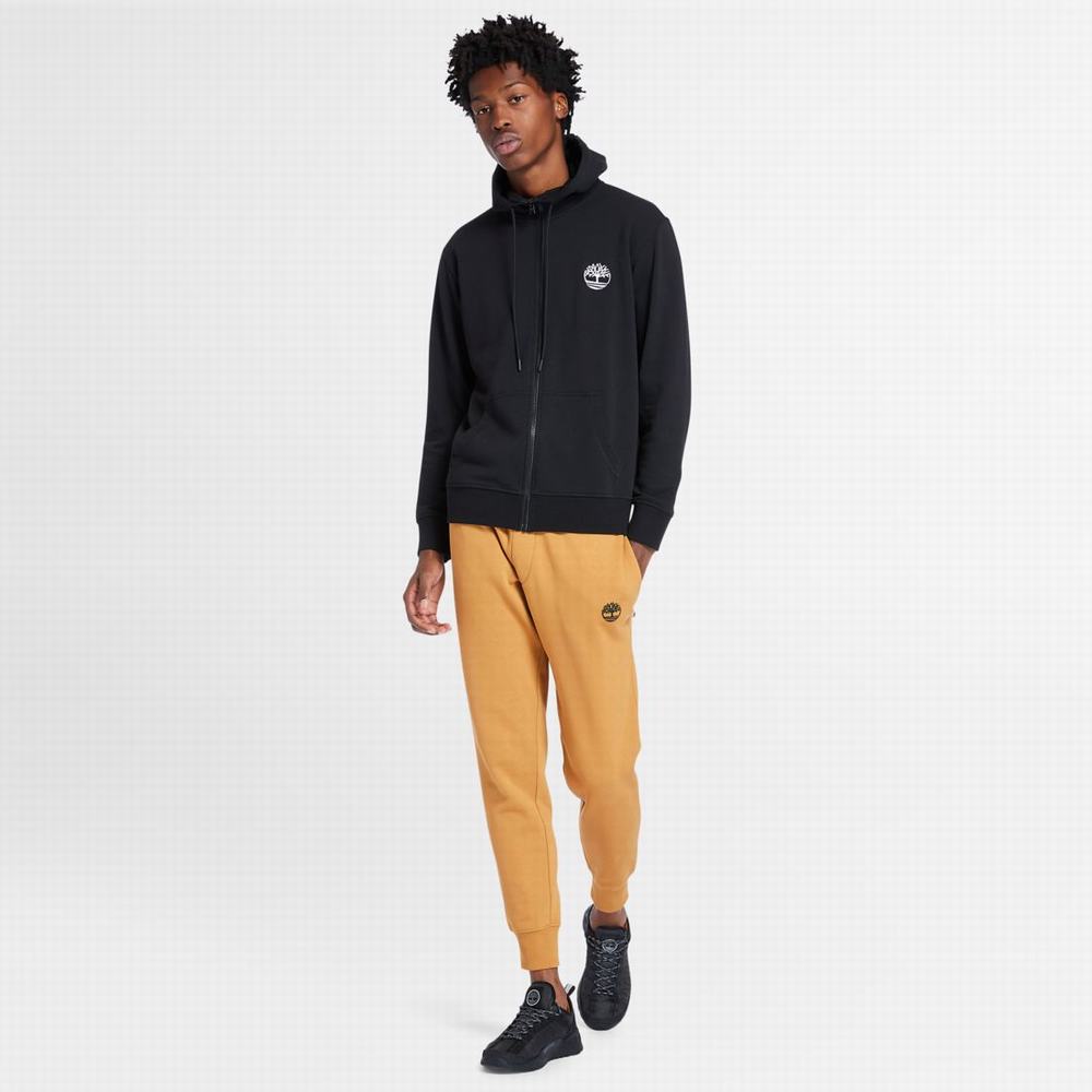 Pánské Kalhoty Timberland Tree-Logo Sweatpants Hnědé | TI65324-657