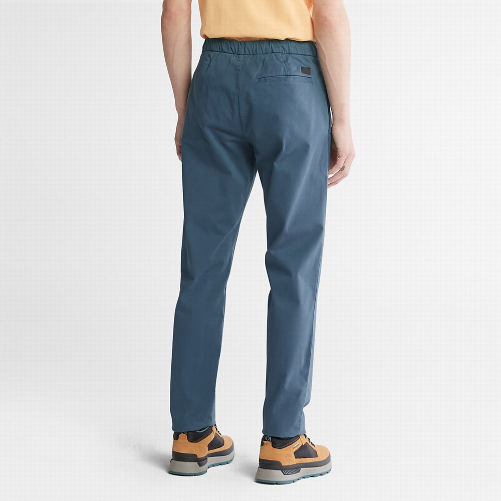 Pánské Kalhoty Timberland Ultrastretch Tapered Tmavě Blankyt | TI12678-576