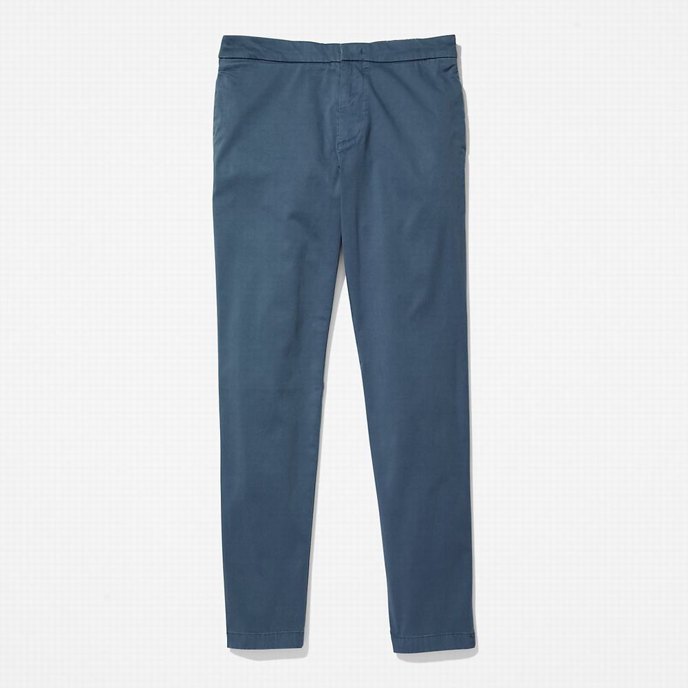 Pánské Kalhoty Timberland Ultrastretch Tapered Tmavě Blankyt | TI12678-576
