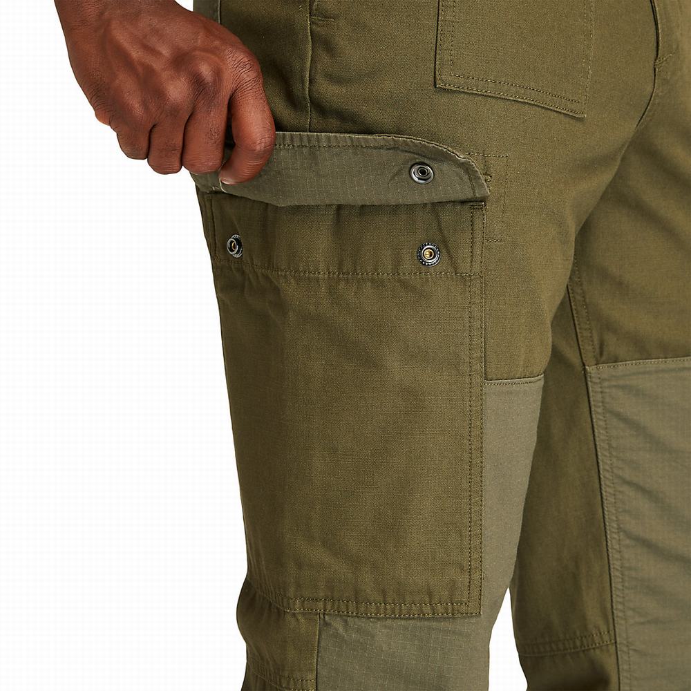 Pánské Kalhoty Timberland Utility Cargo Tmavě Zelene | TI21438-809