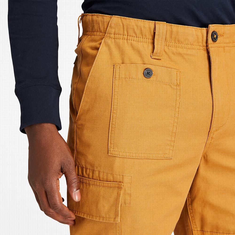 Pánské Kalhoty Timberland Utility Cargo Žluté | TI39670-625