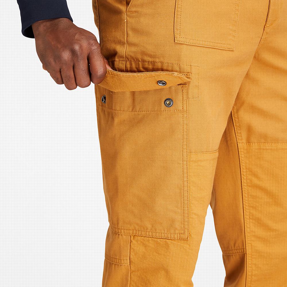 Pánské Kalhoty Timberland Utility Cargo Žluté | TI39670-625