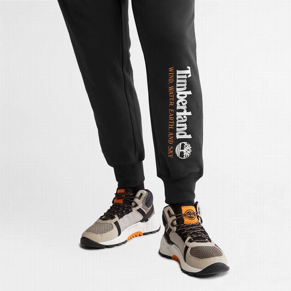 Pánské Kalhoty Timberland Vítr, Vody, Earth, and Sky™ Sweatpants Černé | TI13740-142