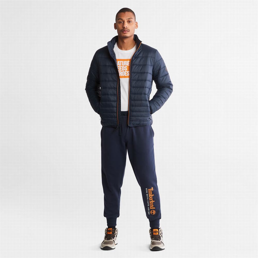 Pánské Kalhoty Timberland Vítr, Vody, Earth, and Sky™ Sweatpants Tmavě Blankyt | TI70183-132