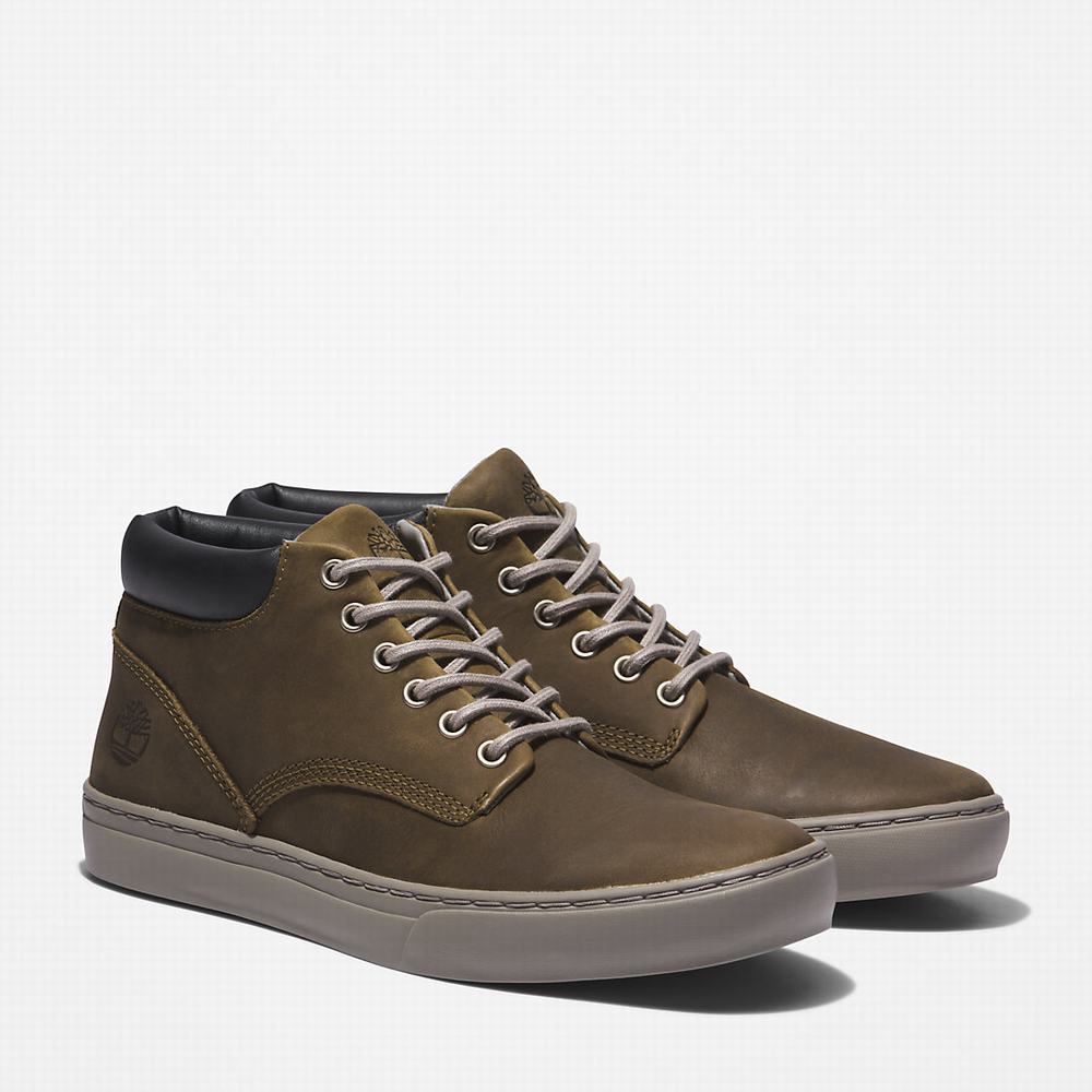 Pánské Kotníkové Boty Timberland Adventure 2.0 Cupsole Chukka Zelene | TI43091-136