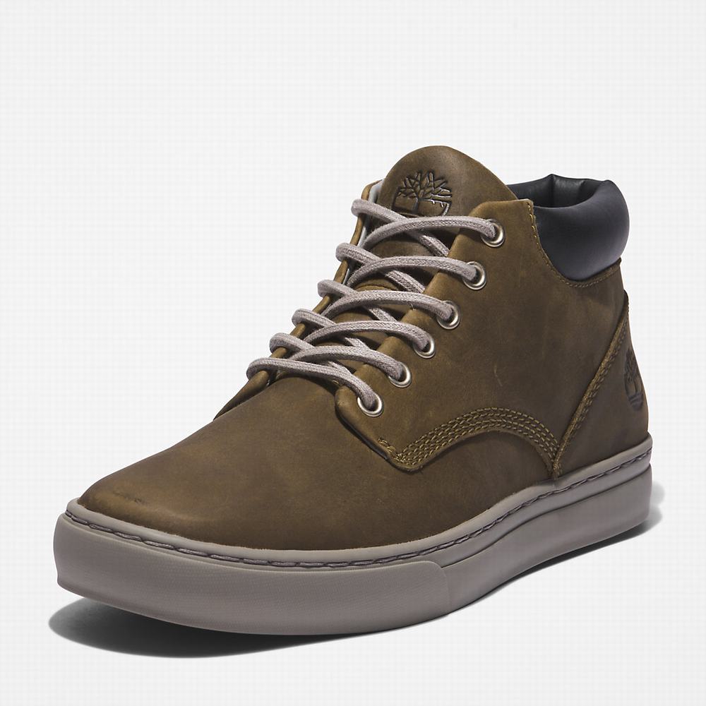Pánské Kotníkové Boty Timberland Adventure 2.0 Cupsole Chukka Zelene | TI43091-136