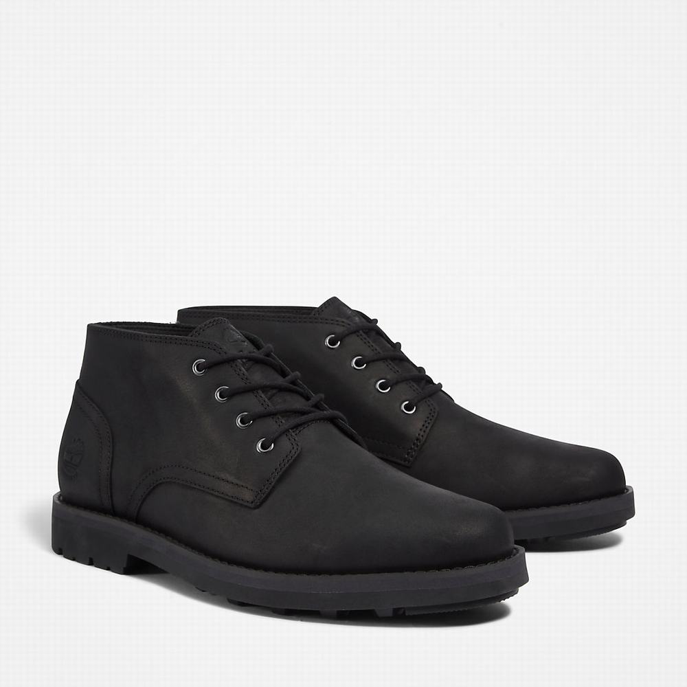 Pánské Kotníkové Boty Timberland Alden Brook Waterproof Chukka Černé | TI03921-857