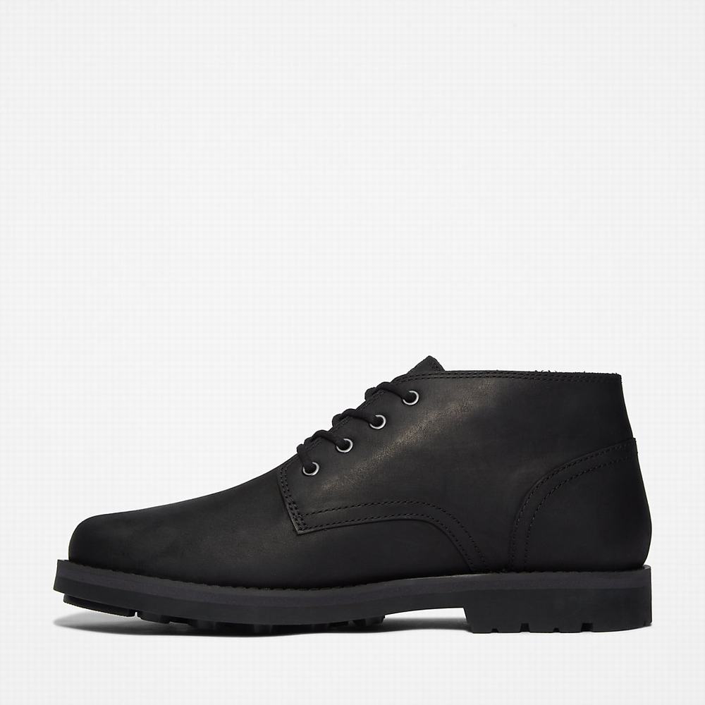 Pánské Kotníkové Boty Timberland Alden Brook Waterproof Chukka Černé | TI03921-857