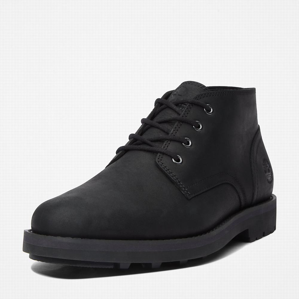 Pánské Kotníkové Boty Timberland Alden Brook Waterproof Chukka Černé | TI03921-857