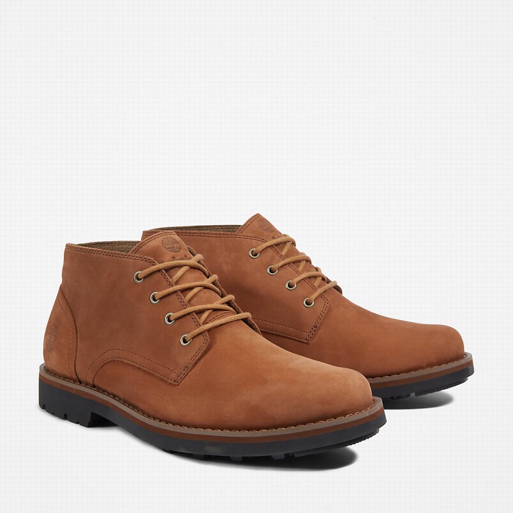 Pánské Kotníkové Boty Timberland Alden Brook Waterproof Chukka Světle Hnědé | TI42956-371