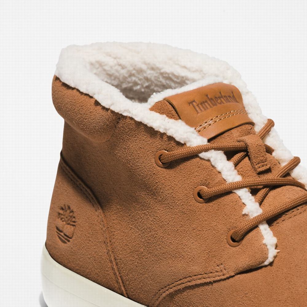Pánské Kotníkové Boty Timberland Ashwood Park Warm-Podšité Chukka Hnědé | TI02143-648